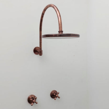 Old World Bronze Shower System