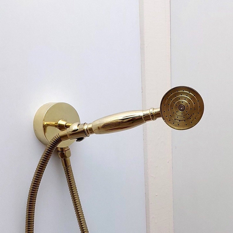 Luxury Artisan Brass Tub Filler & Handheld Shower
