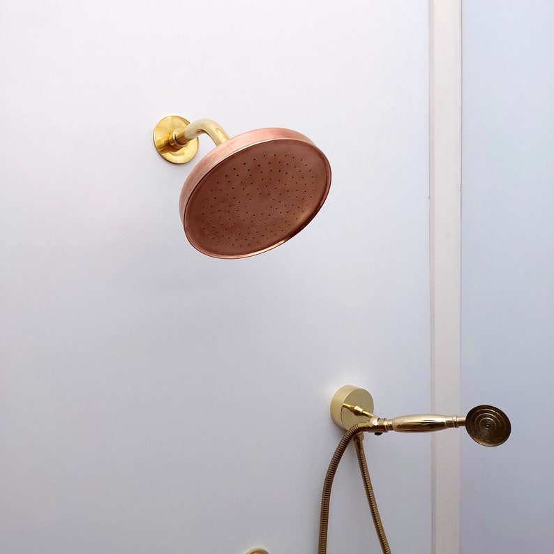 Luxury Artisan Brass Tub Filler & Handheld Shower