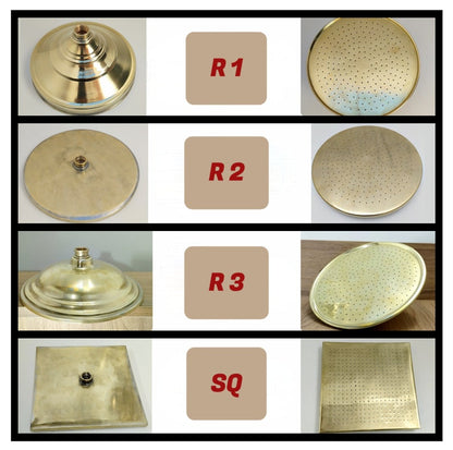Architectural Rose Copper Shower Suite