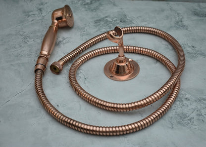 Vintage Rose Gold Handheld Shower Set