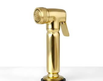 Elite Polished Gold Handheld Bidet Sprayer