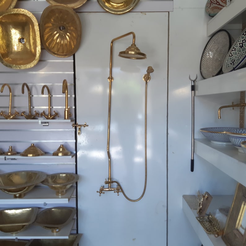 Hand-Forged Moroccan Copper Suite