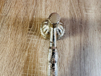 Sterling Grace: Hand-Engraved Moroccan Silver Shower Wand