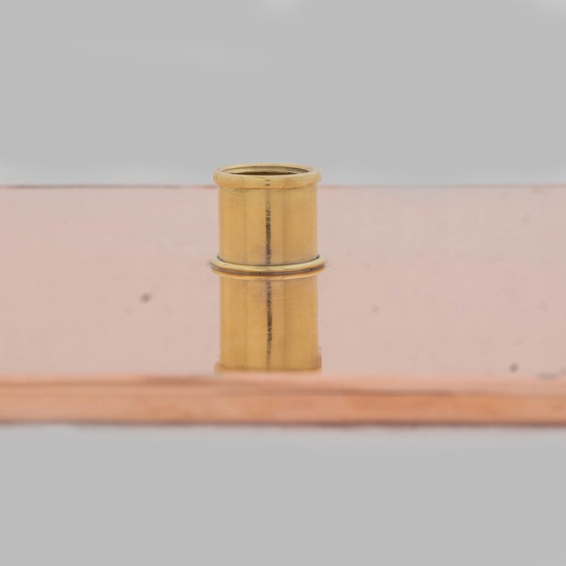 Luxury Copper Rainfall Shower Head with Brass Wall Arm