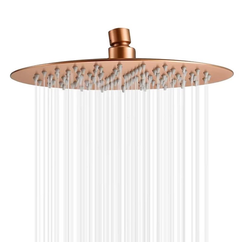 Luxury Copper Rainfall Shower Head