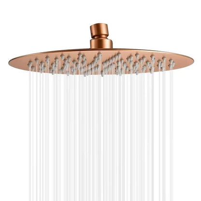 Luxury Copper Rainfall Shower Head