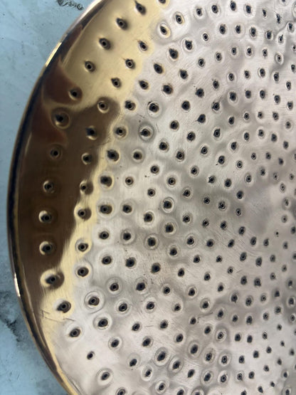 Luxury Hammered Copper Rainfall Shower Head