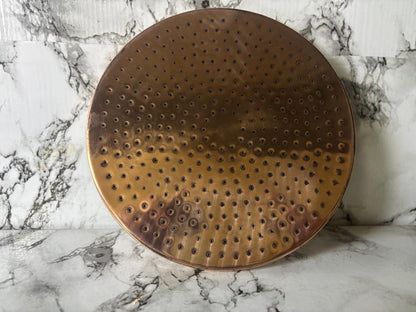 Luxury Hammered Copper Rainfall Shower Head