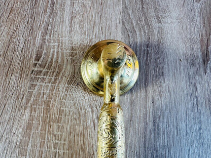 Luxury Engraved Brass Handheld Shower Head